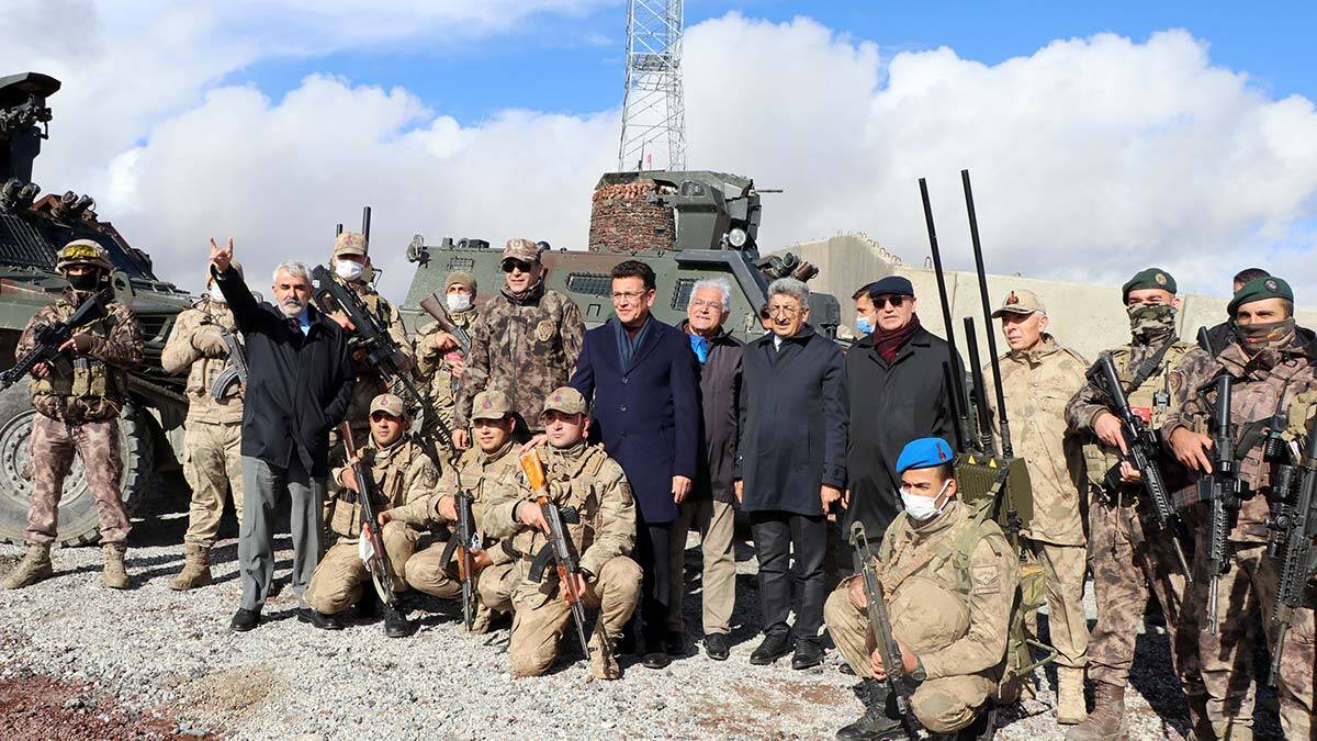 Vali Bilmez, 64 kilometrelik sınır duvarının 30 kilometresinin tamamlandığını belirtti