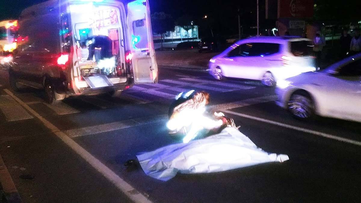 TIR'ın çarpıp kaçtığı yaya hayatını kaybetti