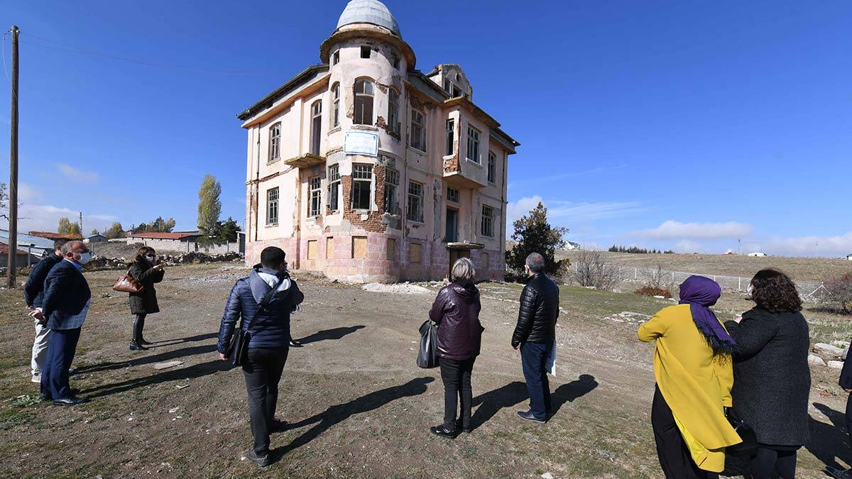 Gölbaşı Hallaçlı Mehmet Ağa Konağı restore ediliyor