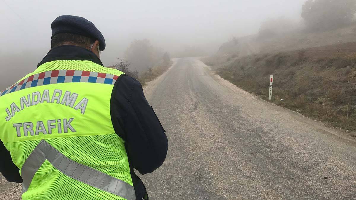 Tokat'ta İl Jandarma Komutanlığı'ndan sürücülere uyarı