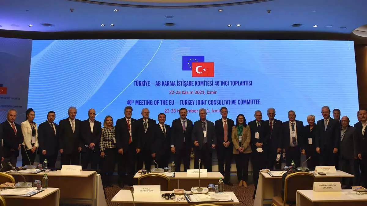 Türkiye-ab karma i̇stişare komitesi toplantısı yapıldı