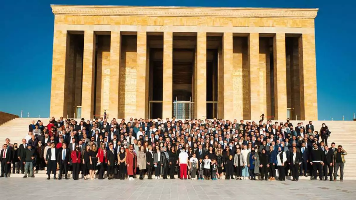 Ali babacan anıtkabir'i ziyaret etti