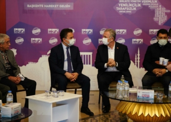 Babacan'dan Yavaş'a taziye ziyareti