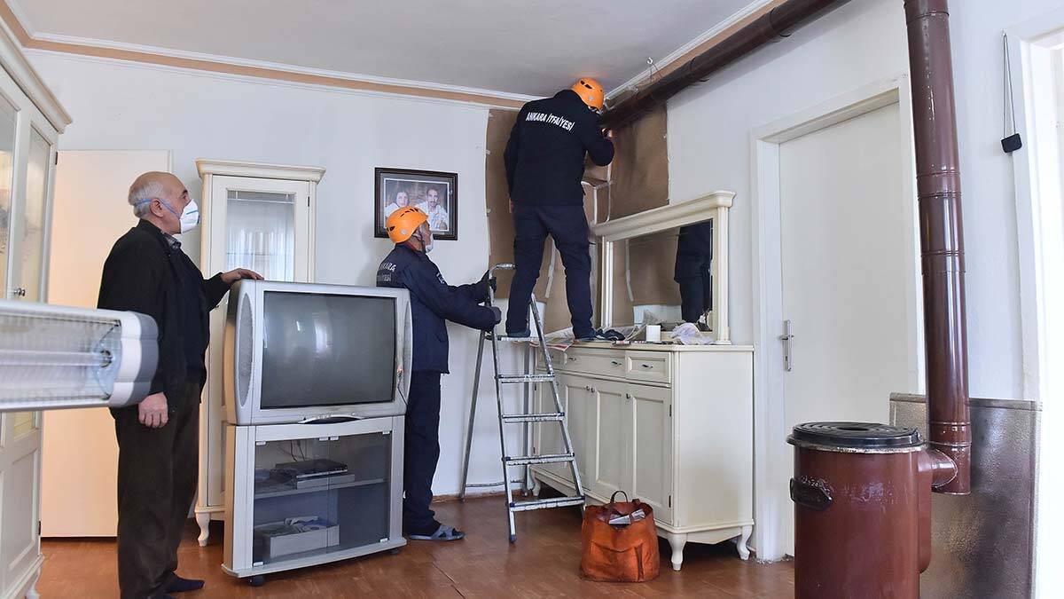 Ankara İtfaiyesi'nden baca temizliği uyarısı