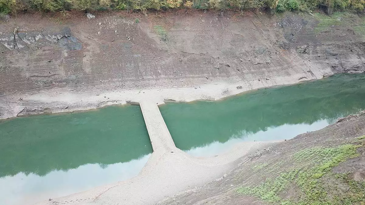 Yuvacık barajı'nda su seviyesi yüzde 35 azaldı