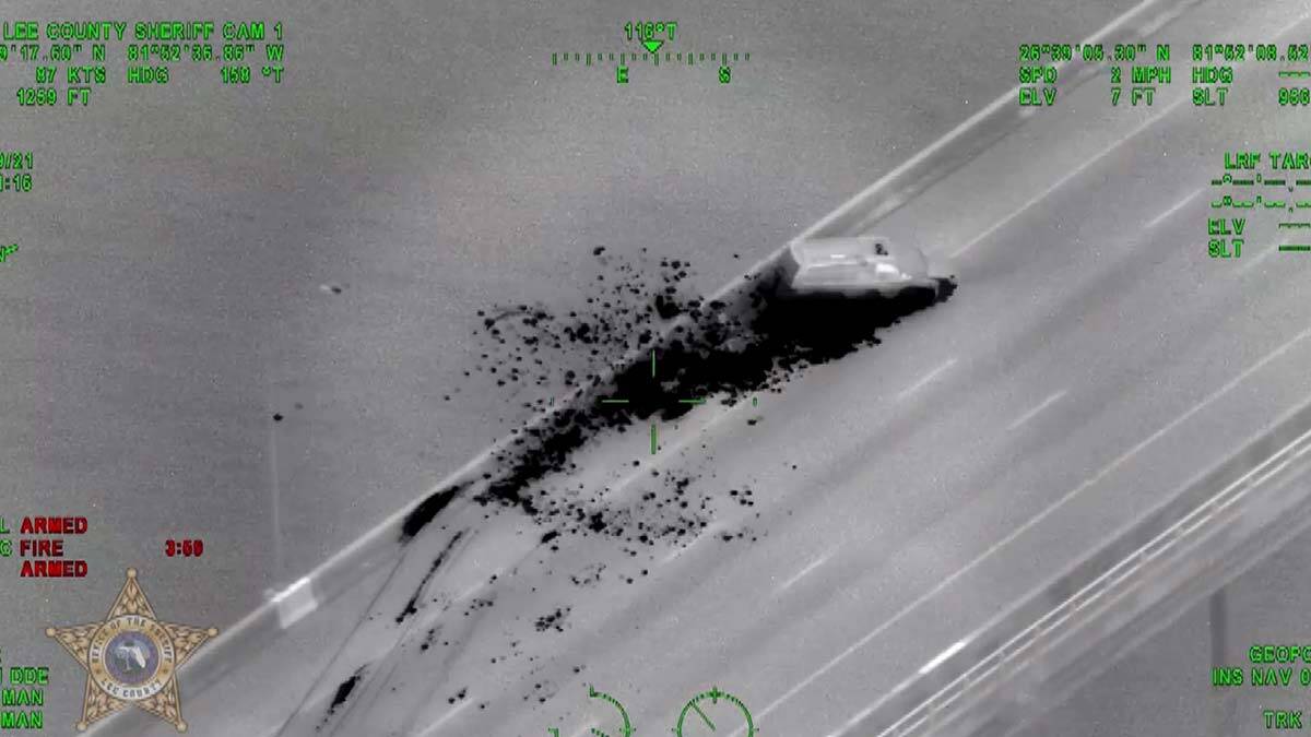 ABD'de film gibi hırsız takibi