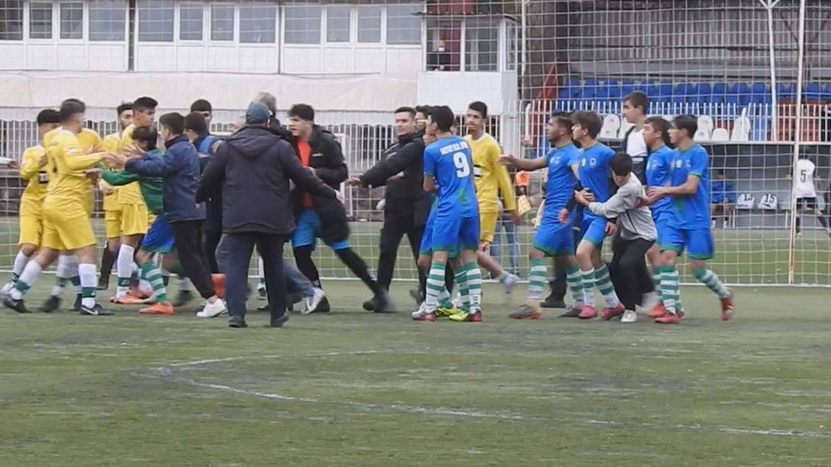 Ankara'da U18 Gençler Ligi maçında kavga 