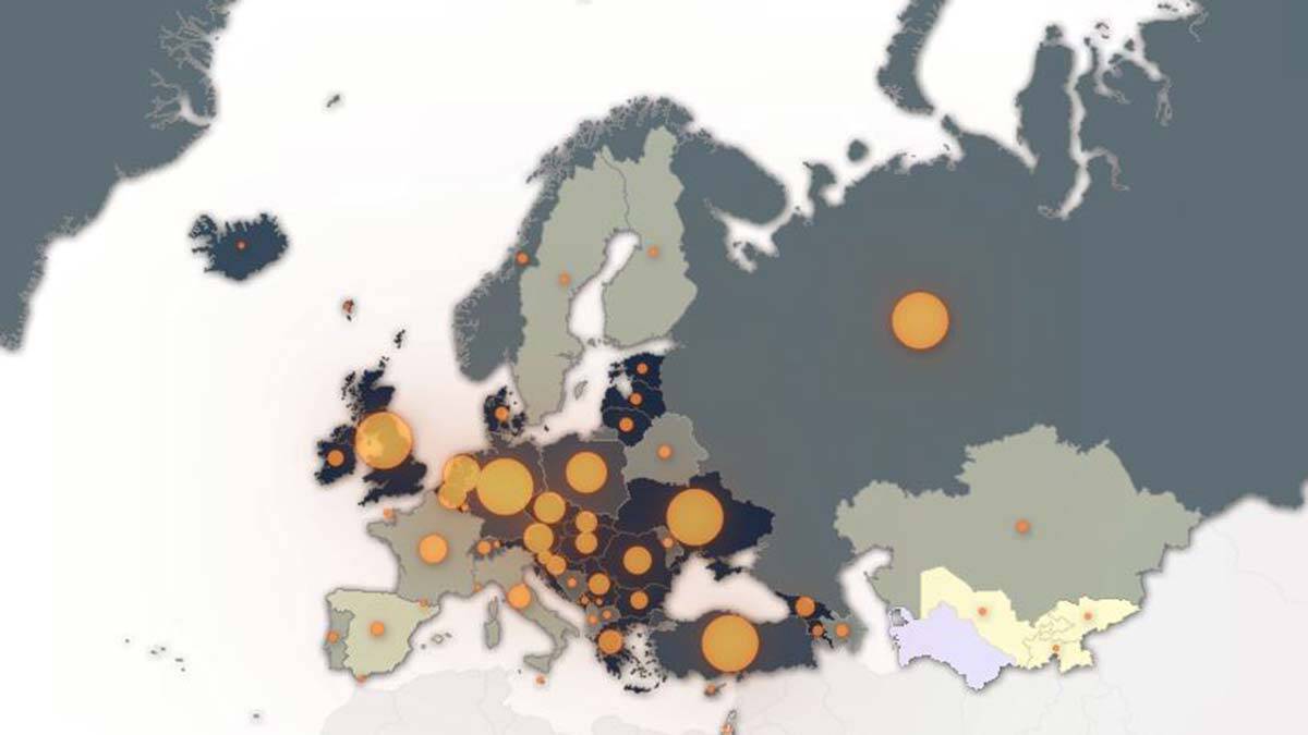 Avrupa salgının merkez üssü haline geldi