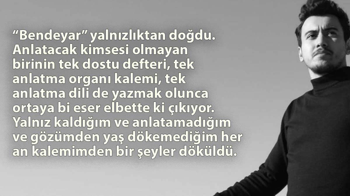 Söyleşi Köşesi: Bendeyar