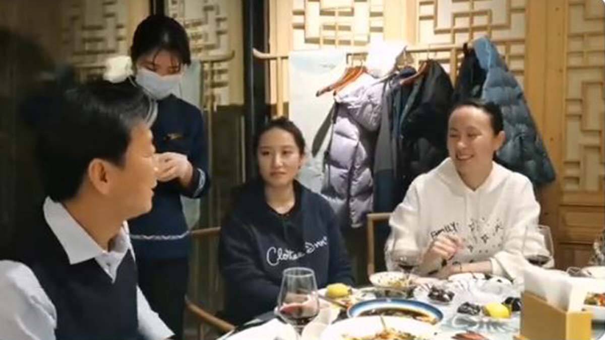 Çin devlet medyası Shuai'nin görüntüsünü paylaştı