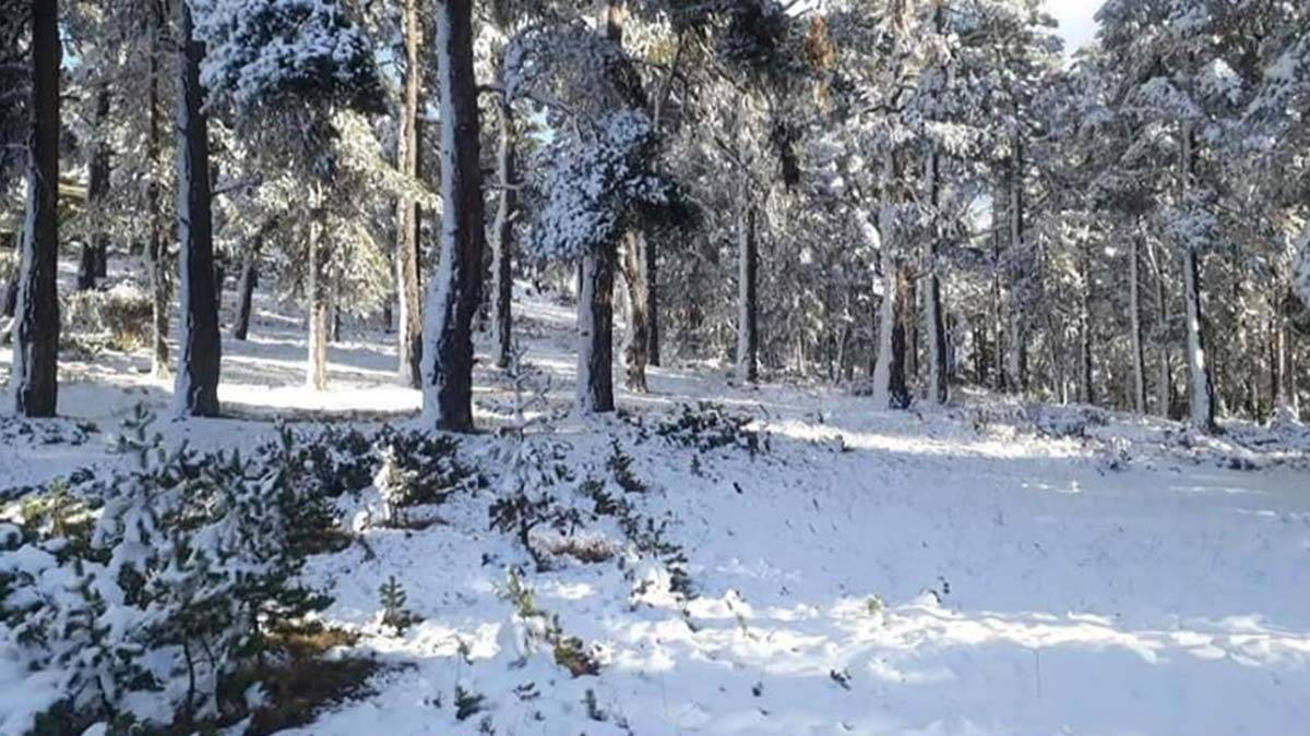 Çorum'a mevsimin ilk karı yağdı
