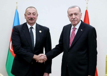 Erdoğan Azerbaycan Cumhurbaşkanı İlham Aliyev ile görüştü