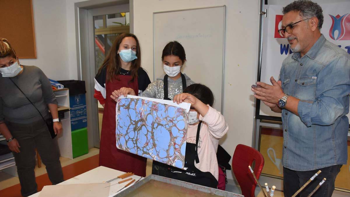 Erasmus için gelen öğrencilere Türk kültürü tanıtıldı