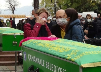 Sümer çifti toprağa verildi
