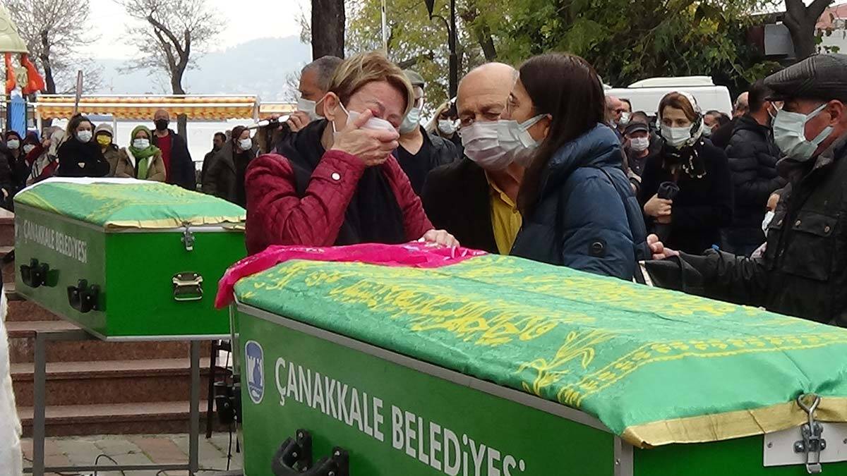 Sümer çifti toprağa verildi