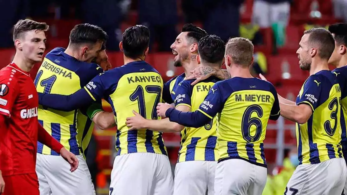Fenerbahçe avrupa'da güldü