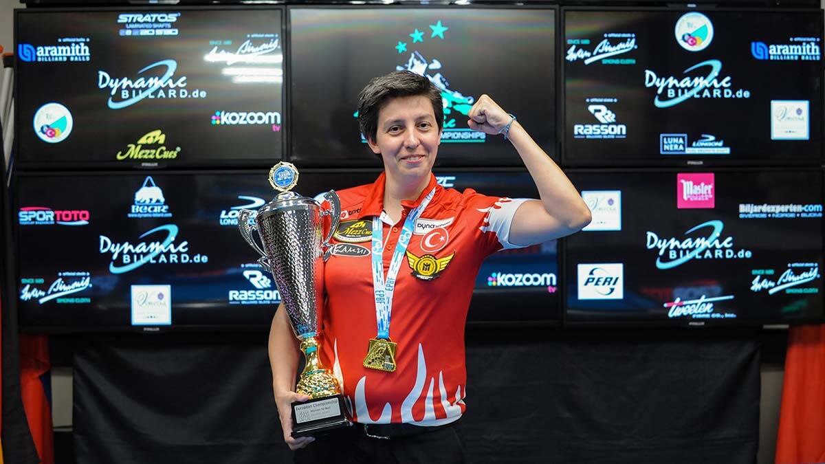 Yenimahalle'nin Milli Bilardocusu Avrupa Şampiyonu