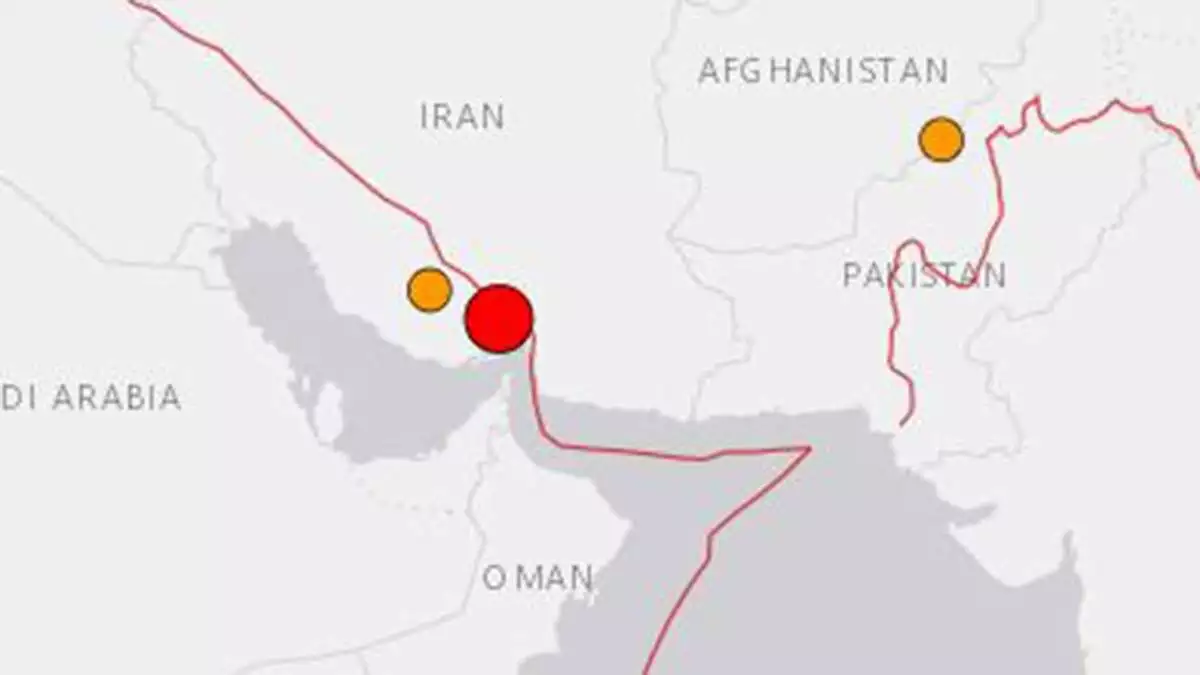 İran'da 6 ve 6. 3 büyüklüğünde iki deprem