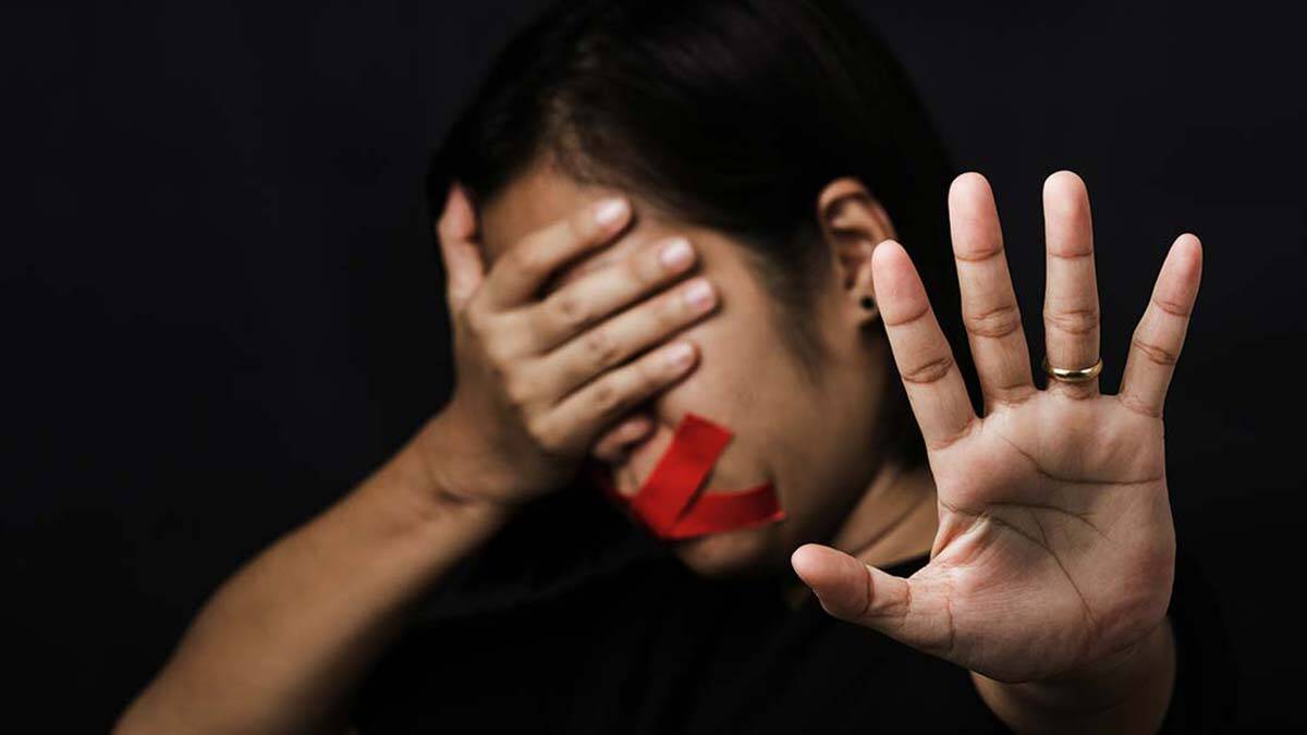 Kadına şiddete hayır!