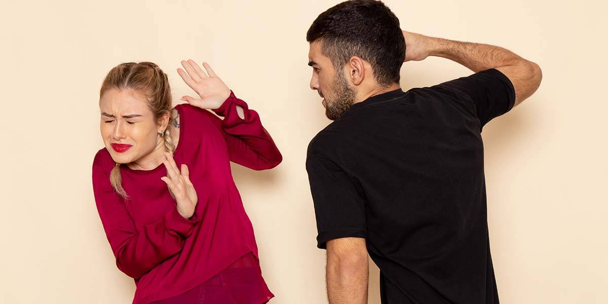 Kadına şiddete hayır!