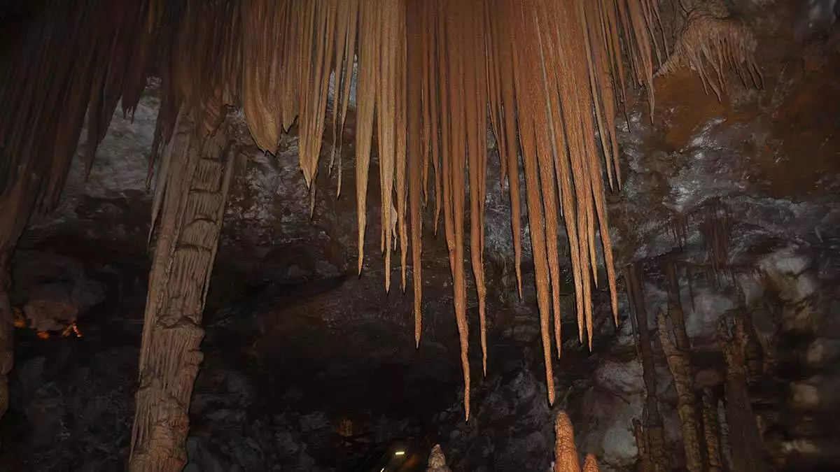 Gümüşhane'de dünyanın sayılı damla taş mağaralarından olan, 150 milyon yıllık olduğu belirtilen karaca mağarası 90 bin ziyaretçiyi ağırladı.