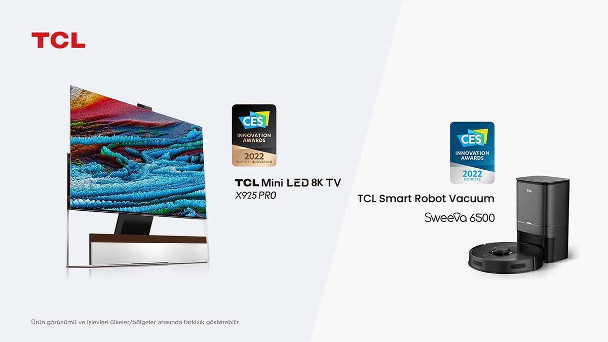 Küresel tüketici elektroniği şirketine iki ödül