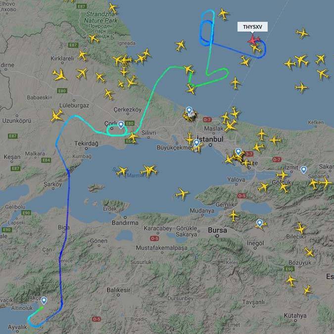 Lodos nedeniyle THY bilet işlemlerini durdurdu