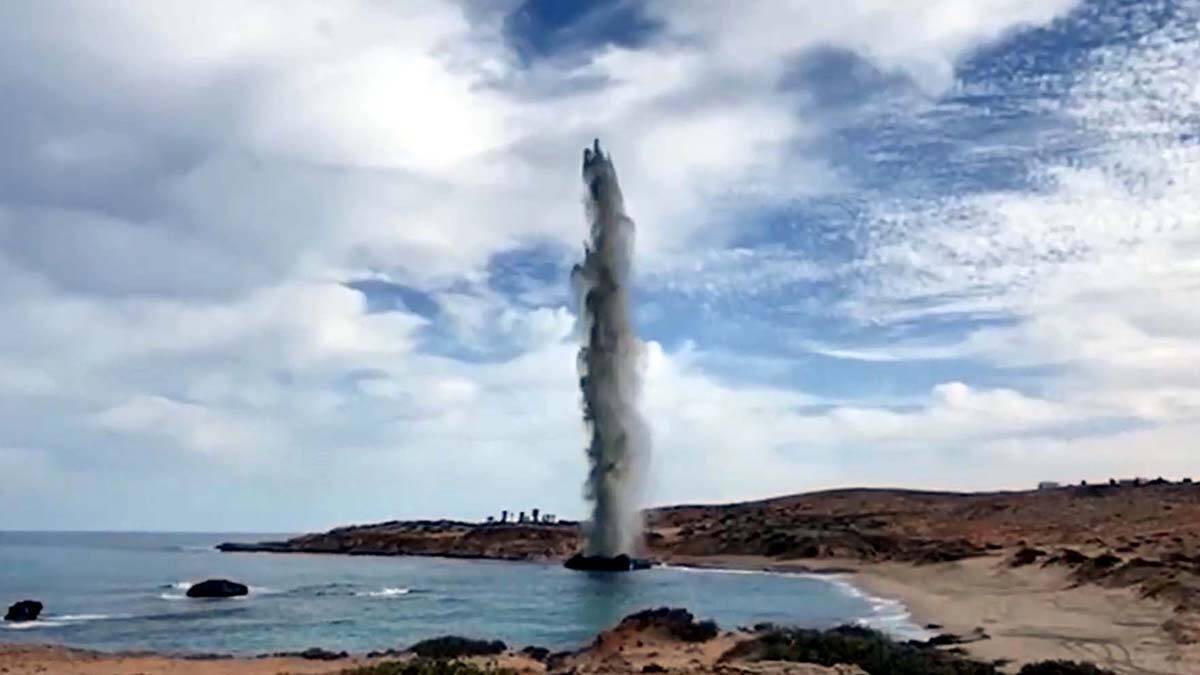 2'nci Dünya Savaşı'ndan kalan mayın imha edildi