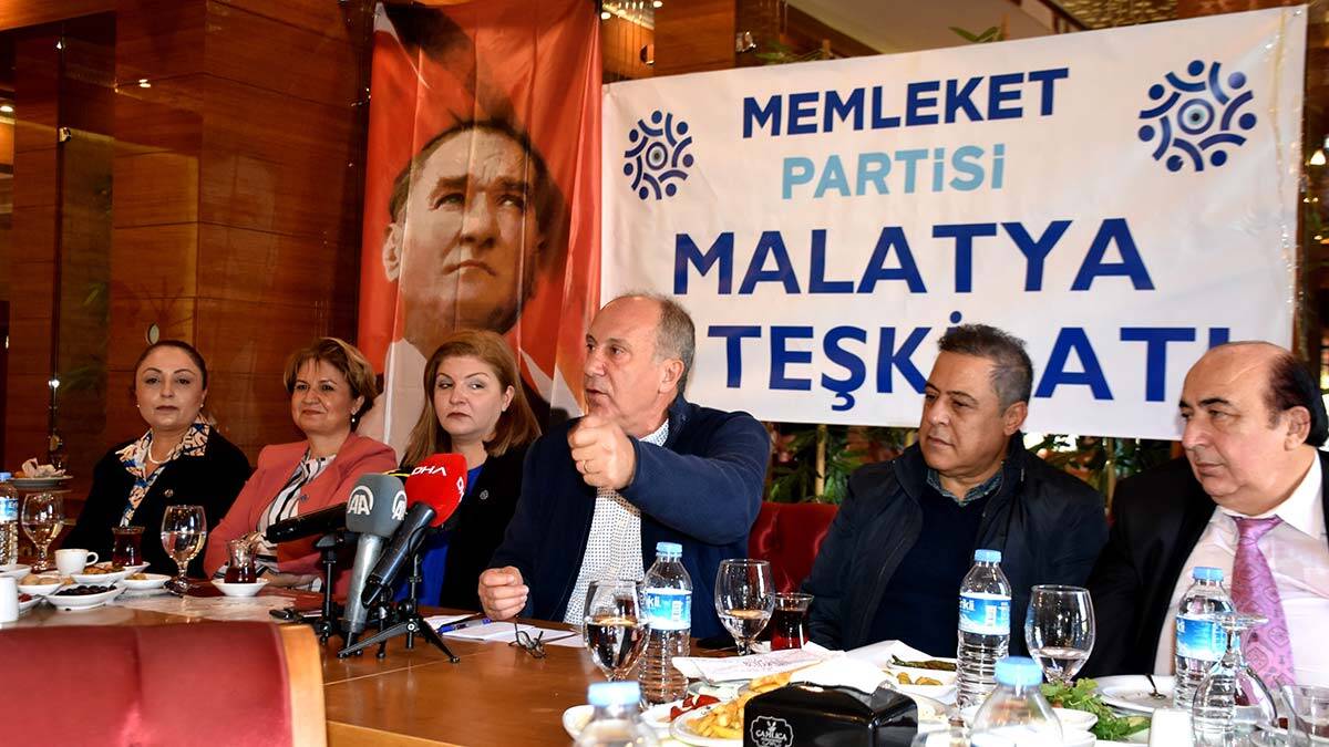 İnce: Şimdiden ittifak kurmuşlar