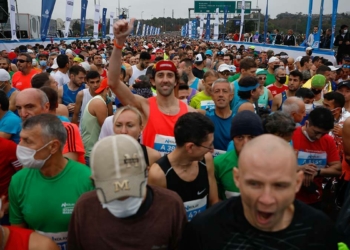 N Kolay 43. İstanbul Maratonu koşuldu