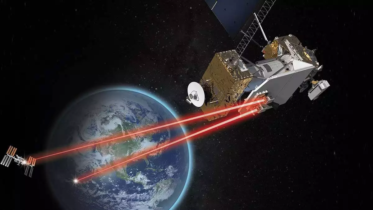 Nasa, uzaydan lazerle dünya'ya veri ışınlayacak
