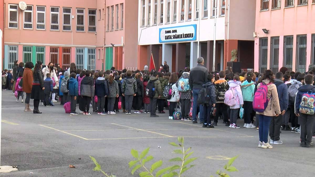 Ara tatil sonrası ders zili çaldı