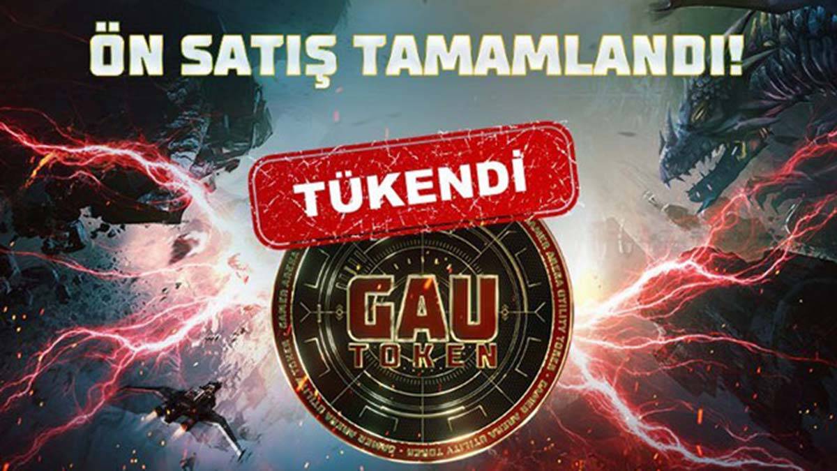 GAU Token 3 dakikada tükendi