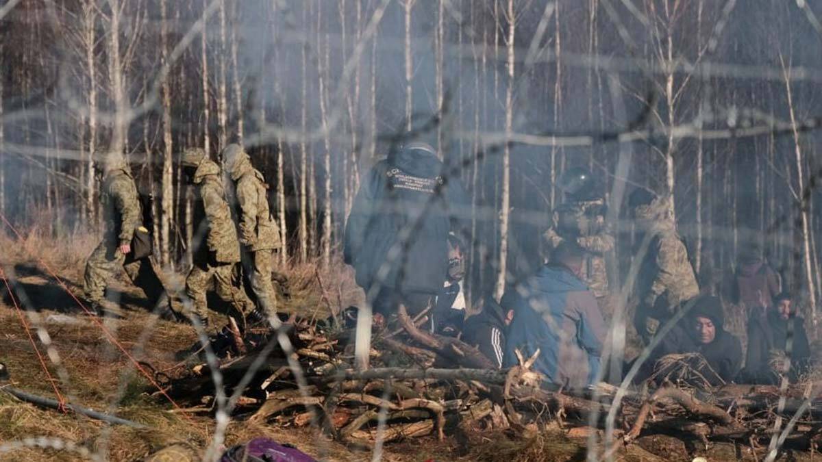 Polonya-Belarus sınırında sığınmacı krizi sürüyor