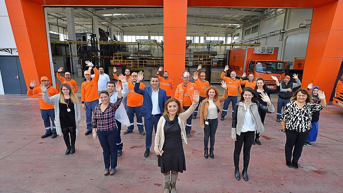 13 bin ton tıbbi atık evsel atığa dönüştürüldü