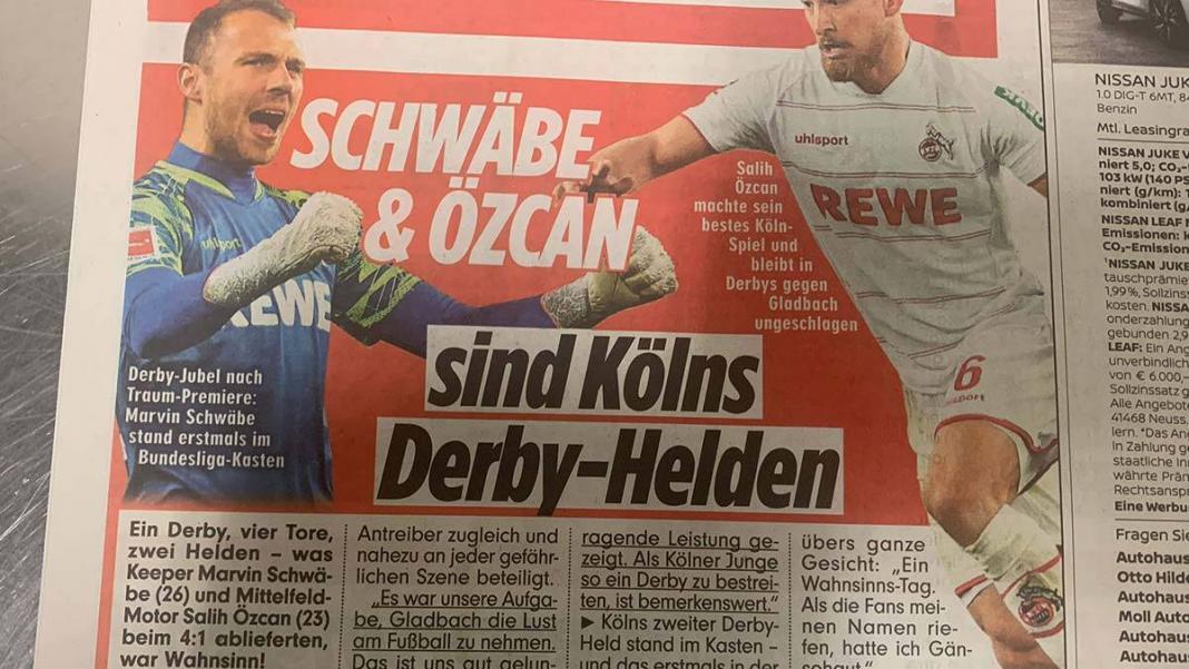 Salih Özcan Almanya'da manşetleri süsledi
