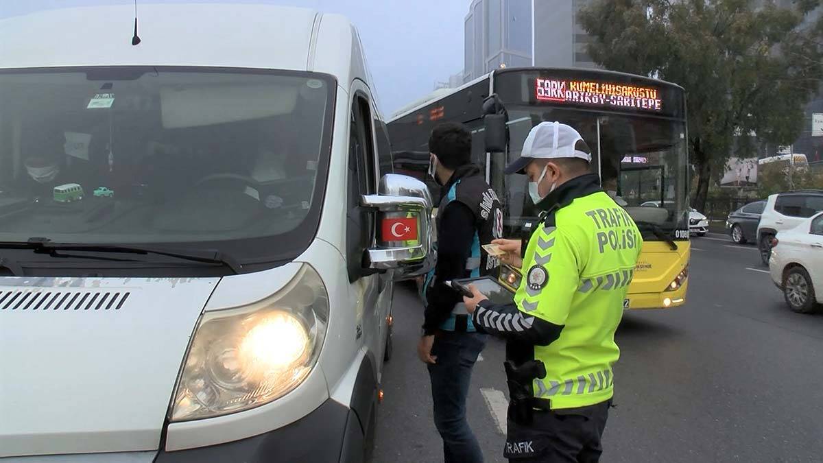 Sarıyer'de okul servislerine denetim