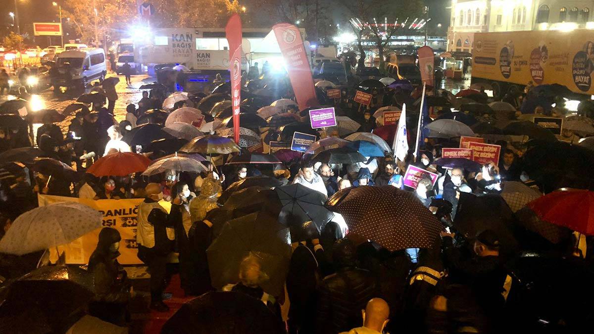 Ankara'ya Beyaz Yürüyüş başladı