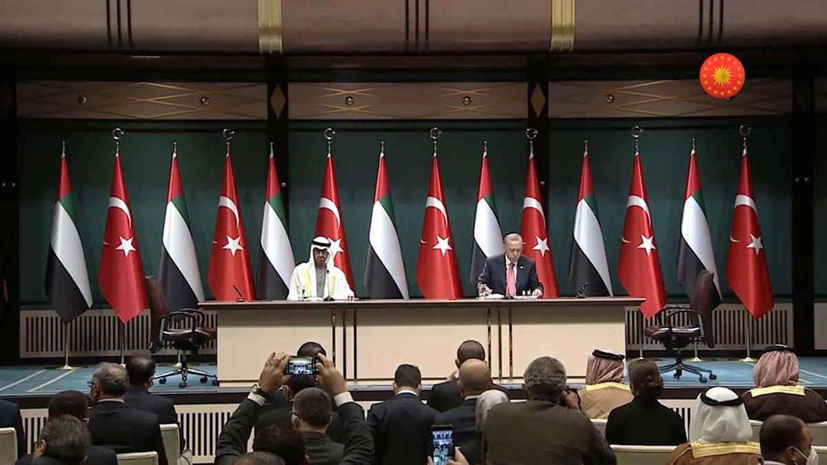 Türkiye ile BAE arasında 10 anlaşma imzalandı