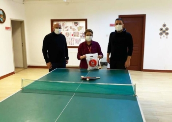Keçiören'den, sağlık kurumlarına spor seti hediye