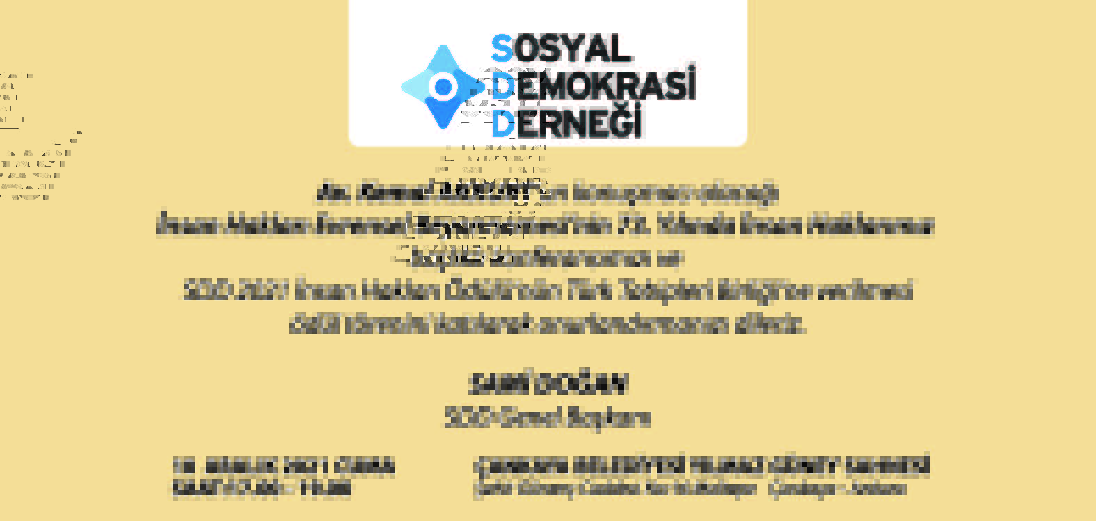 2021 İnsan Hakları Ödülü Türk Tabipleri Birliği'ne veriliyor