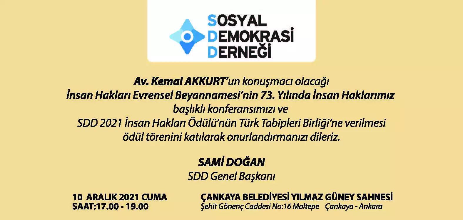 2021 i̇nsan hakları ödülü türk tabipleri birliği'ne veriliyor