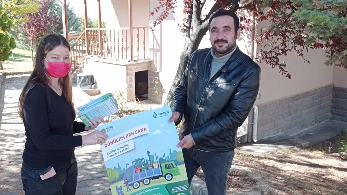 Çankaya Belediyesi geri dönüşüme hız verdi