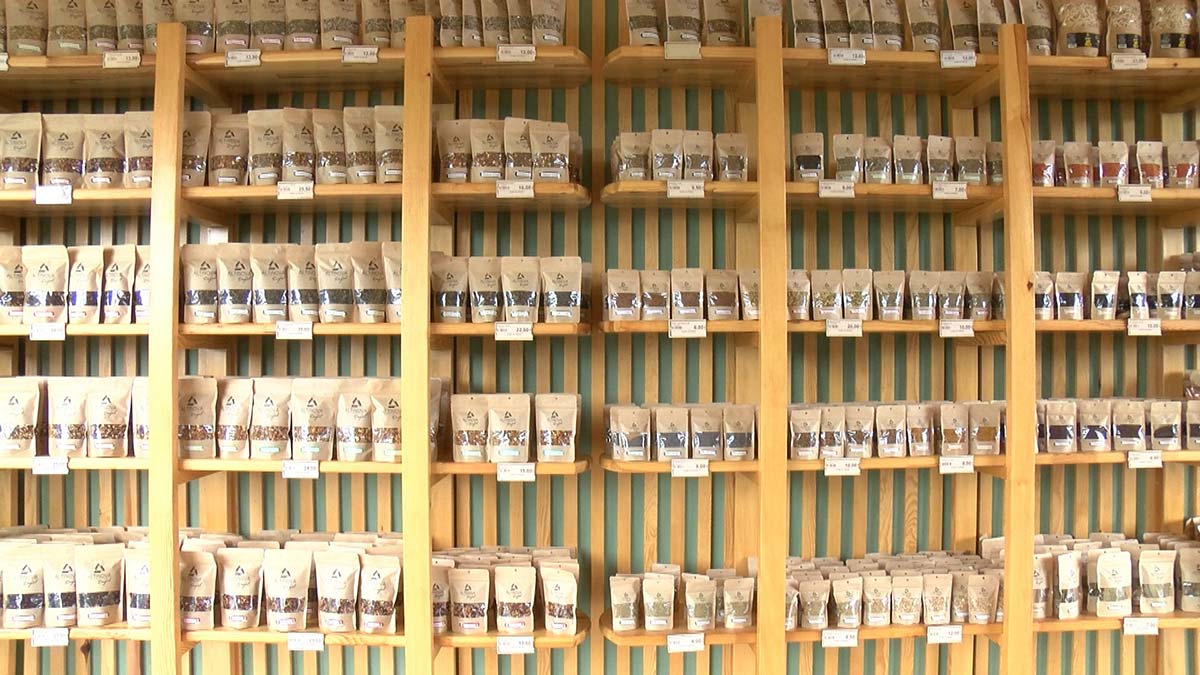 236 aromatik bitki yetişen bahçede kadın istihdamı