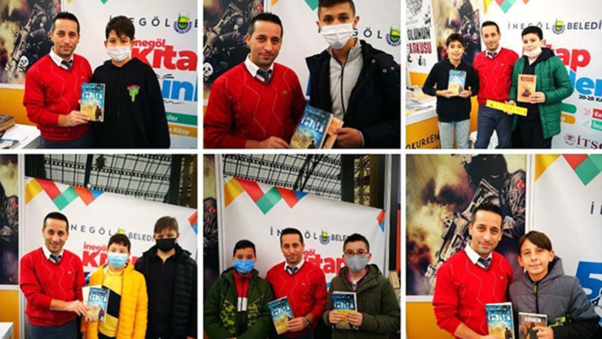 Kitaplar gül açıyor