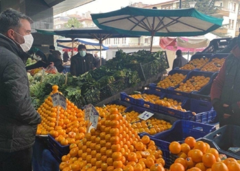 Pursaklar'da pazarcı esnafına ceza