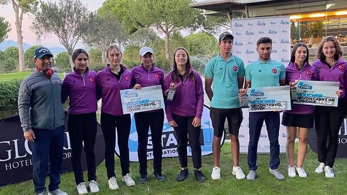 5 Star International Cup golf turnuvası sona erdi