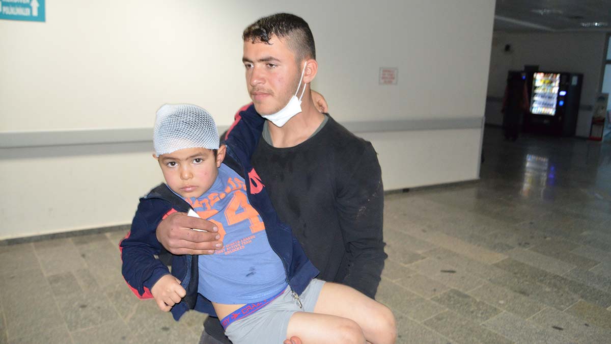 Fevvaz, köpeğin saldırısıyla yaralandı