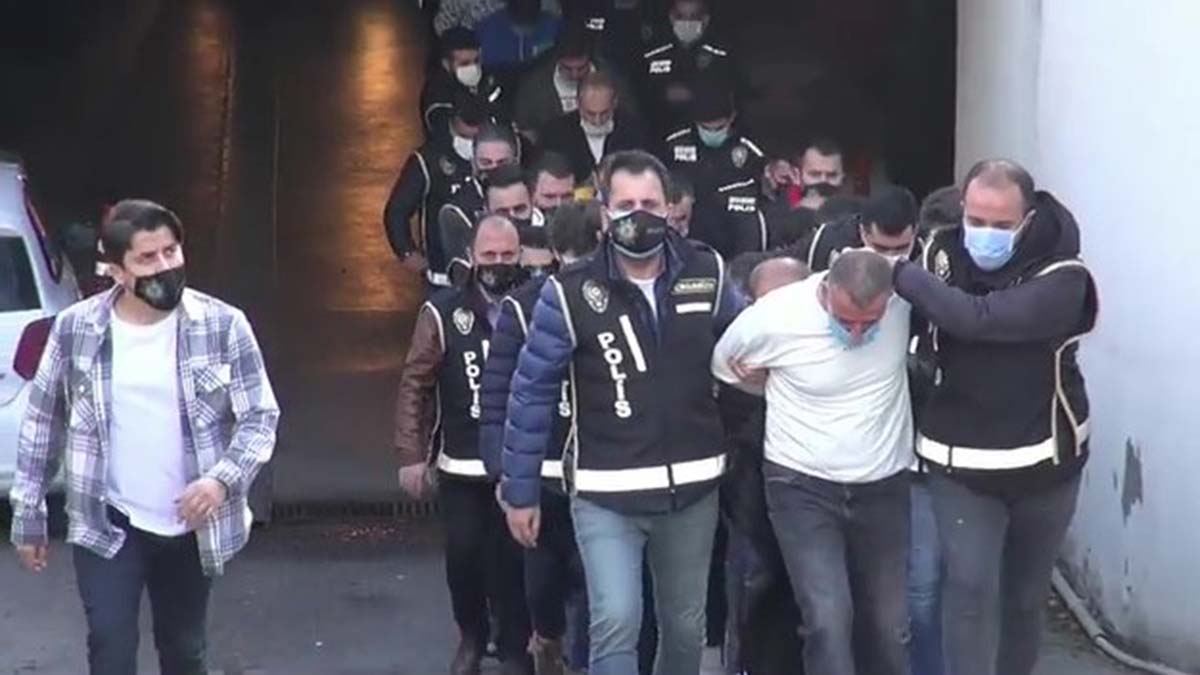 7 ilde organize suç örgütüne operasyon