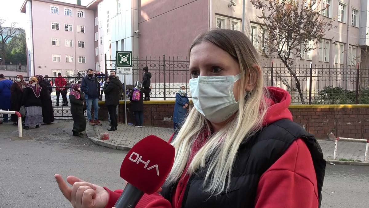 "Sanırım sene başından beri bu durum yaşanıyormuş. Çocuklar okula gitmek istemiyormuş."